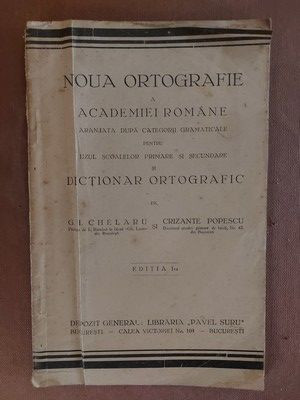 Noua ortografie a Academiei Romane Editia 1- G. I. Chelaru, Crizante Popescu foto