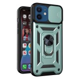 Husa iPhone 12 protectie camera Techsuit CamShield Series, verde