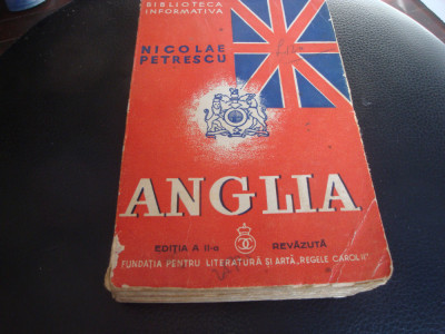 Nicolae Petrescu - Anglia - 1939 foto