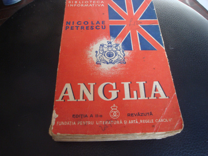 Nicolae Petrescu - Anglia - 1939