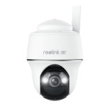 Camera de supraveghere Reolink Go PT Ultra G440, 4G - LTE si baterie reincarcabila, vizibilitate 360&deg;, detectare Persoana/Vehicul, rezolutie 4K