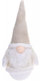 Decoratiune luminoasa Gnome w simple hat, 17x13x43 cm, poliester, roz, Excellent Houseware