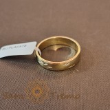 Verigheta placata cu aur cu fine gravuri la exterior Matrimonio