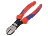 Clești laterali pentru tăiere cu m&acirc;nere din plastic 180 mm