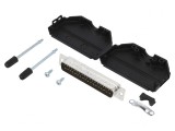 Conector D-Sub 37 PIN Tată Lipire pe Cablu Gold Flash