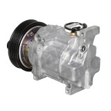 Compresor aer conditionat Mazda 3, 2003-2009, motorizare 1.4 62kw/1, 6 77kw, benzina, rola curea 125 mm, 6 caneluri, tip Pansonic: H12A1