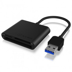 Card Reader ICY BOX IB-CR301-U3 Raidsonic USB 3.0 Negru foto