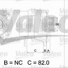 Generator / Alternator AUDI A6 (4B2, C5) (1997 - 2005) VALEO 437493