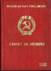 A3129N Carnet de membru de partid al PCR, 1980