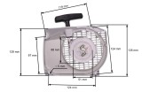 Demaror drujba compatibil Stihl MS 440, 044