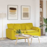 vidaXL Canapea modulară cu perne, galben 3321135