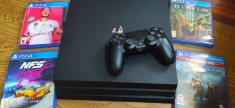 PlayStation 4 Pro + 4 Jocuri foto