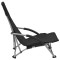 Scaune pliante 2 buc. Material textil negru - 5