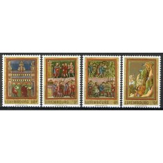Luxemburg 1971 - Cultura, manuscrise, serie neuzata