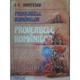 PROVERBELE ROMANILOR-I.C. HINTESCU-226520