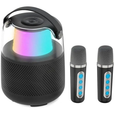 Boxa portabila pentru Karaoke T-908 cu 2 microfoane fara fir foto