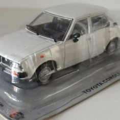 Macheta Toyota Corolla MK4 E70 1980 - DeAgostini Masini de Legenda Polonia 1/43