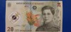 Romania- 2 Bancnote 20 lei ECATERINA TEODOROIU serii consecutive, Litera