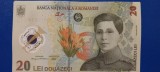 Romania- 2 Bancnote 20 lei ECATERINA TEODOROIU serii consecutive, Litera