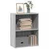 Biblioteca Gossi gri sonoma 60x30x77 cm lemn prelucrat