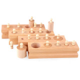 Cilindrii Montessori din lemn - hm-3