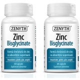 Pachet Zinc Bisglycinate (Zinc Bisglicinat) 60cps + 60cps