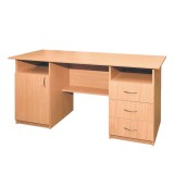 Cumpara ieftin Catedra cu dulap si sertare 1500 x 600 x 750 mm