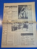 ziarul sportul popular 11 ianuarie 1966