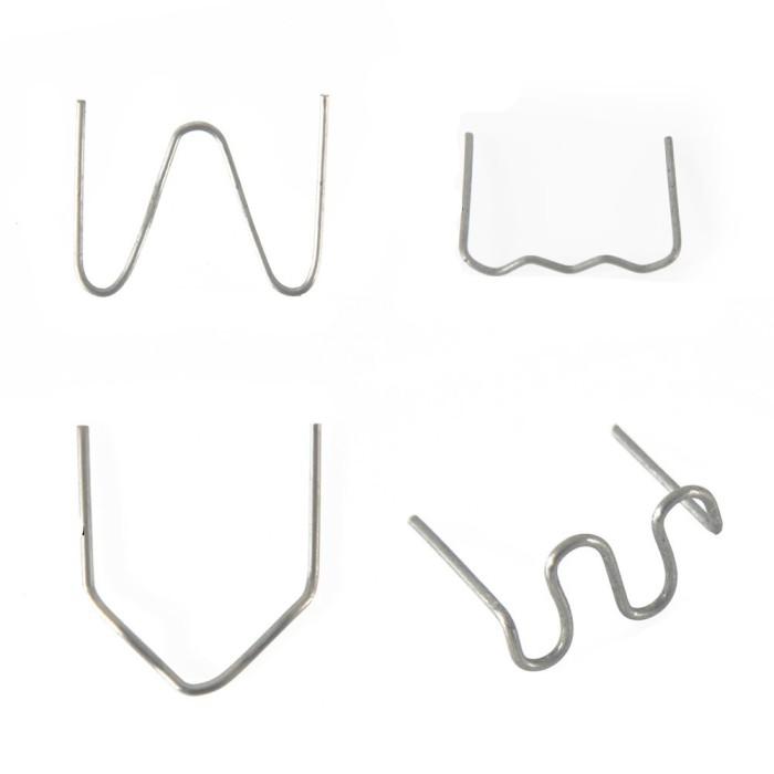 Pachet 1000buc Capse Pentru Pistol Lipit Plastic, 0.8mm