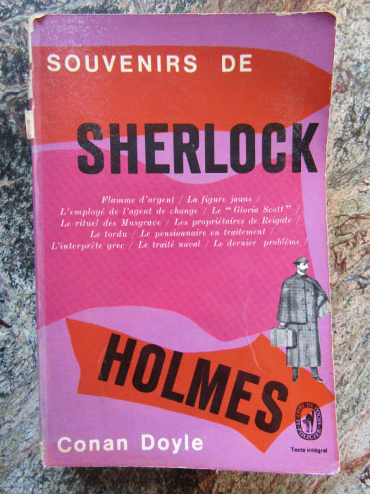 Arthur Conan Doyle - Souvenirs sur Sherlock Holmes