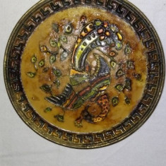 Vintage Greek Cloisonné Byzantine Mosaic B