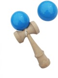Cumpara ieftin Kendama profesionala, Bila din lemn, Albastru lucios, 49KD