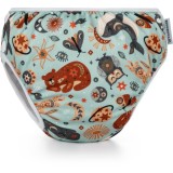 Bamboolik Swim Diapers Celestial Animals scutece lavabile tip slip de &icirc;not mărime L 11-15 kg 1 buc