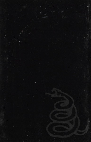 Casetă audio Metallica &lrm;&ndash; Metallica, originală