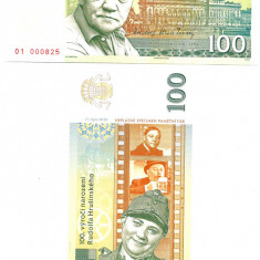 RARR : CEHOSLOVACIA = FANTASY NOTE = 100 KORUN , RUDOLF HRUSINSKY - 2020 - UNC