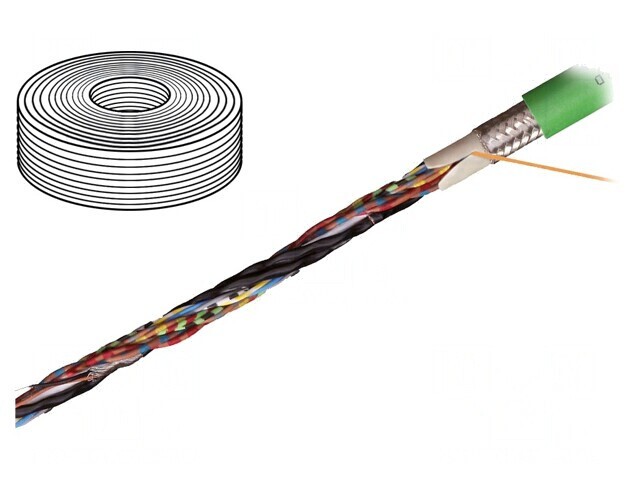 Cablu de test &icirc;n manta de plumb 4x2x0,14mm&sup2; 4x0,5mm&sup2;