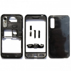 Carcasa telefon Samsung Star S5230 set complet negru foto
