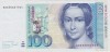 Bancnota Germania 100 Marci Mark 1996 XF, Colectie Numismatica