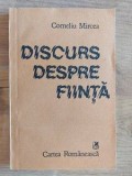 Discurs despre fiinta- Corneliu Mircea