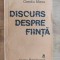 Discurs despre fiinta- Corneliu Mircea