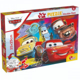 Cumpara ieftin Puzzle 2 in 1 Lisciani Disney Cars, M-Plus, 24 piese