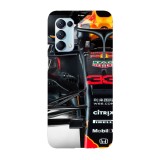 Husa compatibila cu Oppo A54 5G, Viceversa, model Formula 1 Red Bull Racing, Silicon, TPU, Transparent, Carcasa