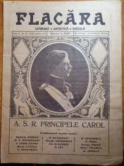 flacara 10 octombrie 1915- articol si foto orasul suceava,articol carol al 2-lea foto