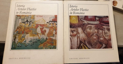 ISTORIA ARTELOR PLASTICE IN ROMANIA (2 VOLUME) foto