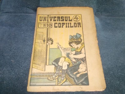 REVISTA UNIVERSUL COPIILOR NR 15 1925 foto