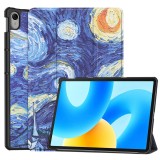 Husa tableta compatibila huawei matepad 11.5&quot;, foldpro cu microfibra, auto sleep/wake, starry night