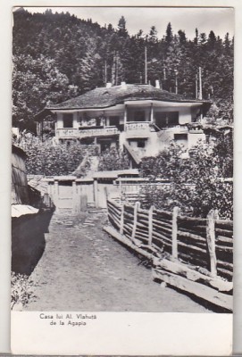 bnk cp Agapia - Casa lui Al Vlahuta - circulata foto