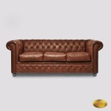 Chesterfield Canapea 3 Locuri Brighton FT Vintage C1041