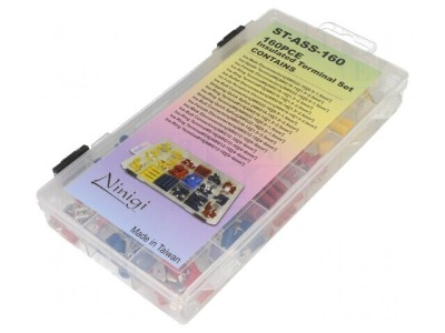 Set conectori IDC crimpat cablu 160 buc. foto
