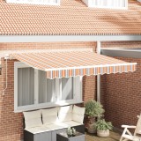 VidaXL Fabrică de Marchiză de &Icirc;nlocuire pentru Cadru de 3x2 m cu Dungi Multicolore
